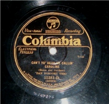One of Grandpa's 78s