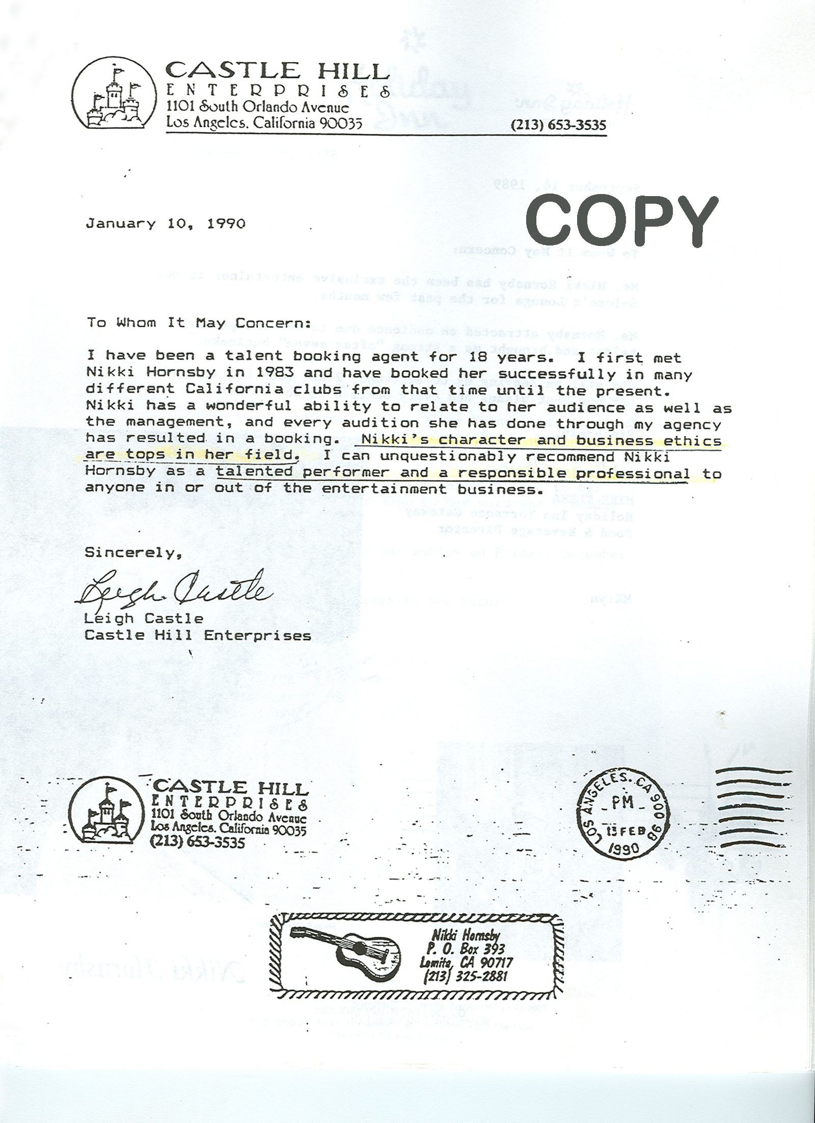 Castle Hill talent Agency 