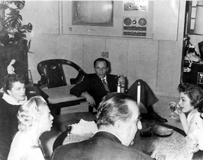 Nikki's Mom at Sinatra's Home