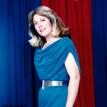 Nikki Hornsby in Blue Long